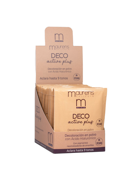 decoloración sin amoniaco  maurens en sobres